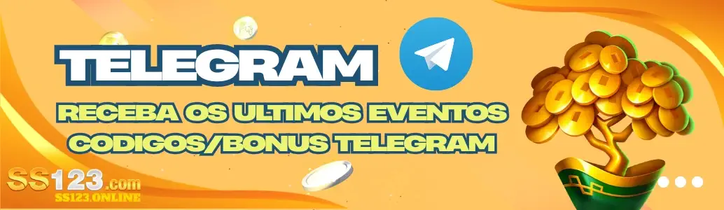 Canal oficial do SS123 cassino no Telegram com bônus e novidades