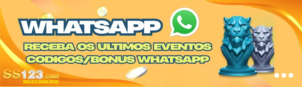 Promoção exclusiva do SS123 cassino via WhatsApp